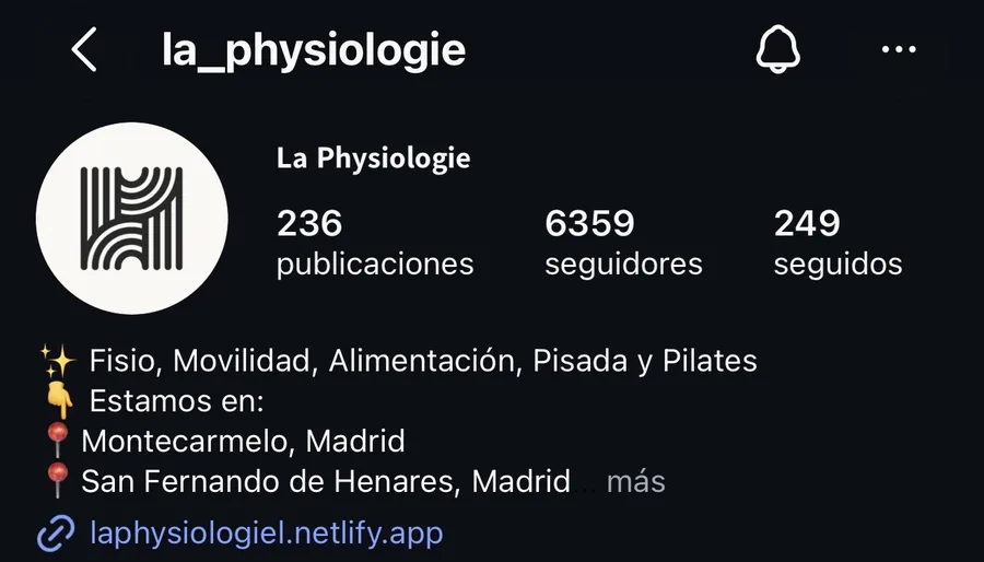 Perfil de @la_physiologie después